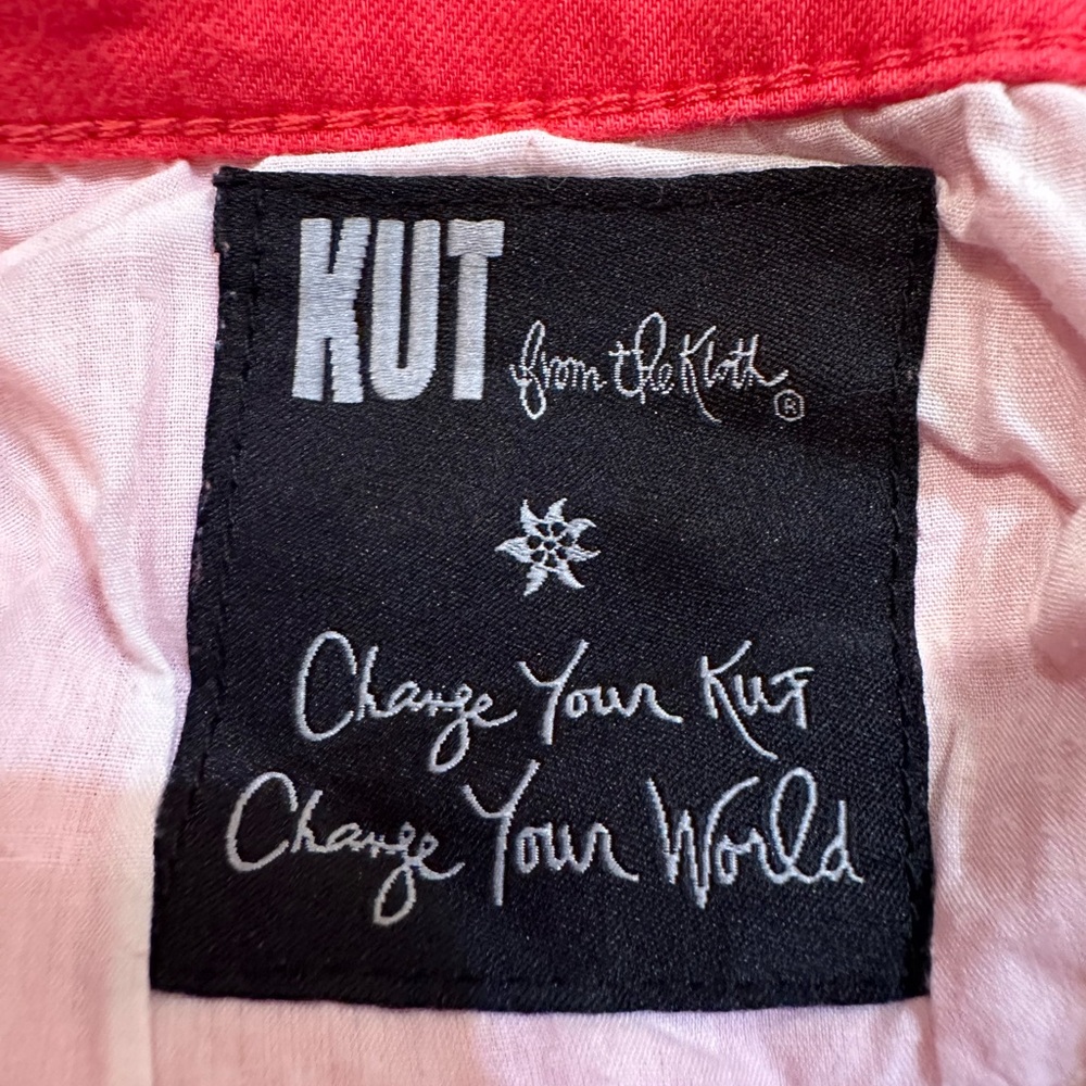 Kut from the Kloth Women's Dayna‎ Ankle Skinny Jeans Size 8 Pink - Picture 8 of 12